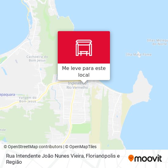 Rua Intendente João Nunes Vieira mapa