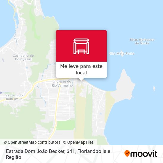 Estrada Dom João Becker, 641 mapa