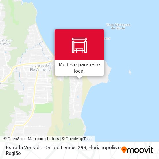 Estrada Vereador Onildo Lemos, 299 mapa