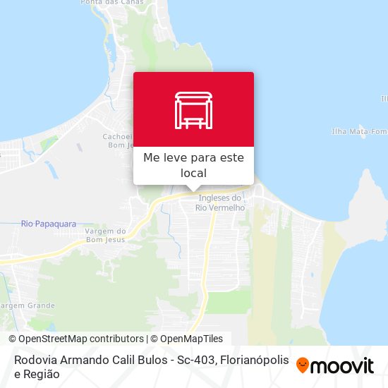 Rodovia Armando Calil Bulos - Sc-403 mapa