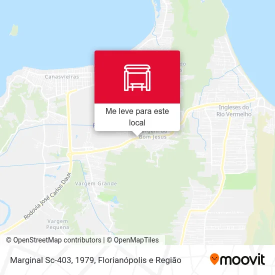 Marginal Sc-403, 1979 mapa