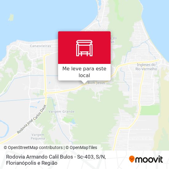 Rodovia Armando Calil Bulos - Sc-403, S / N mapa