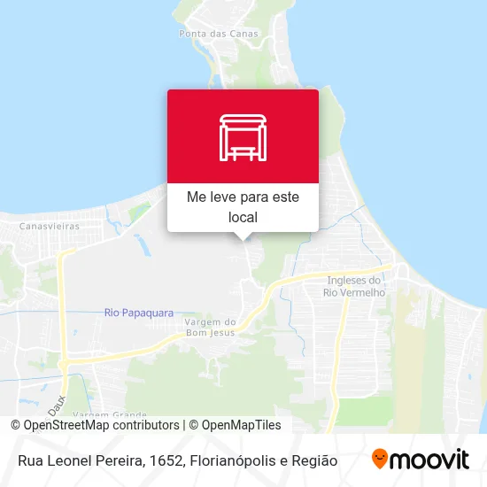 Rua Leonel Pereira, 1652 mapa