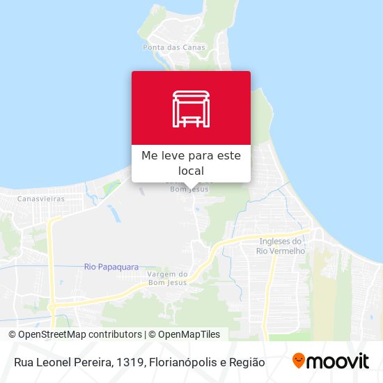 Rua Leonel Pereira, 1319 mapa