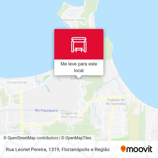 Rua Leonel Pereira, 1319 mapa