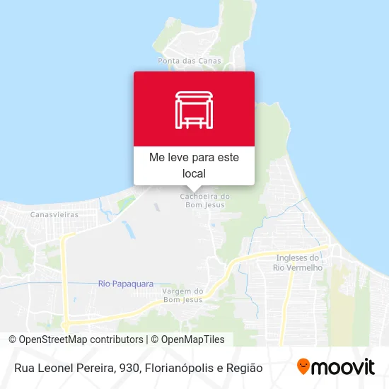 Rua Leonel Pereira, 930 mapa
