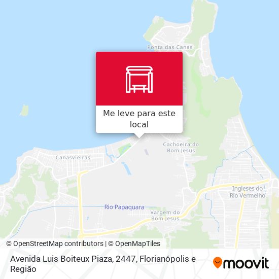Avenida Luis Boiteux Piaza, 2447 mapa
