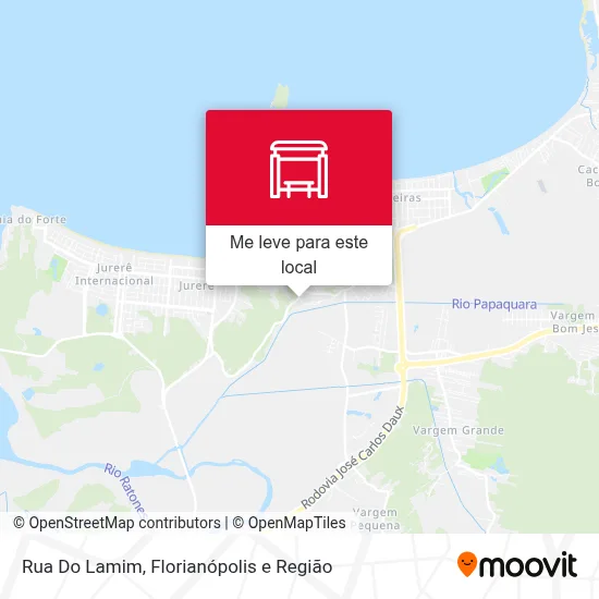 Rua Do Lamim mapa