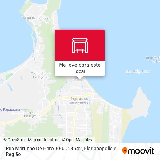 Rua Martinho De Haro, 880058542 mapa