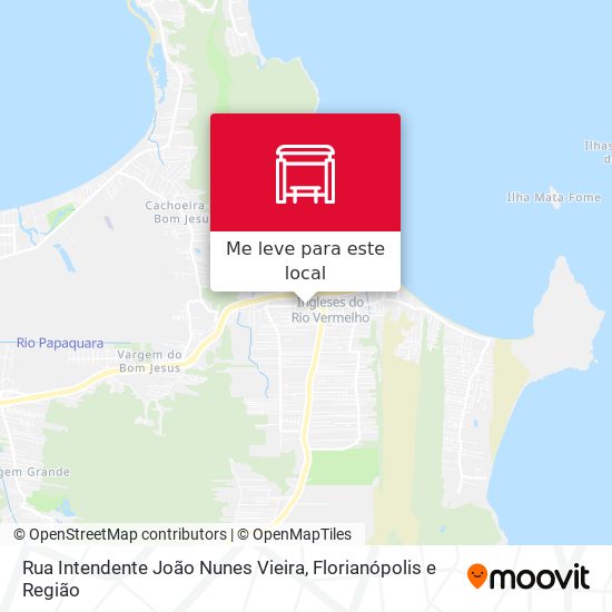 Rua Intendente João Nunes Vieira mapa