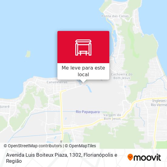 Avenida Luis Boiteux Piaza, 1302 mapa