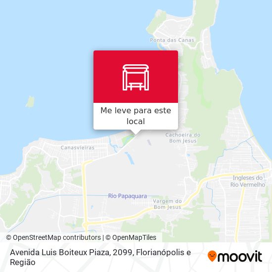 Avenida Luis Boiteux Piaza, 2099 mapa
