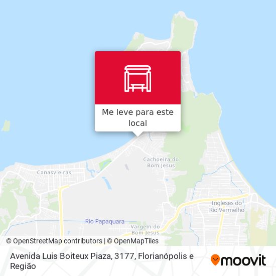 Avenida Luis Boiteux Piaza, 3177 mapa