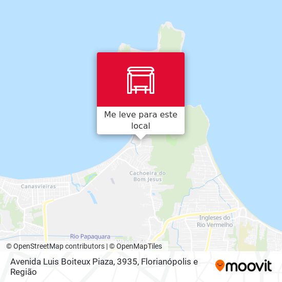 Avenida Luis Boiteux Piaza, 3935 mapa