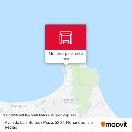Avenida Luis Boiteux Piaza, 5207 mapa