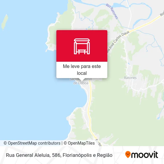 Rua General Aleluia, 586 mapa