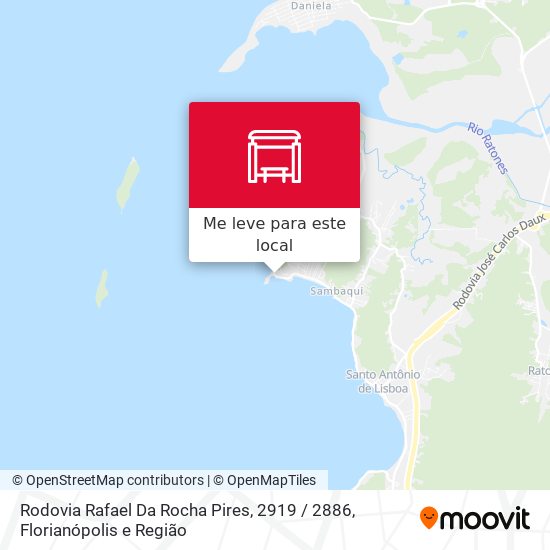 Rodovia Rafael Da Rocha Pires, 2919 / 2886 mapa