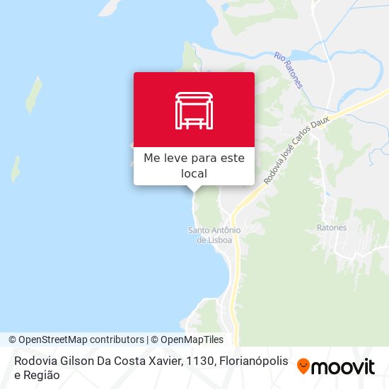Rodovia Gilson Da Costa Xavier, 1130 mapa