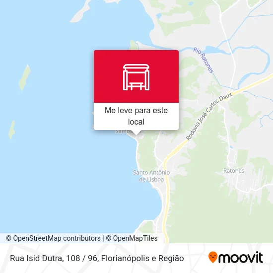 Rua Isid Dutra, 108 / 96 mapa