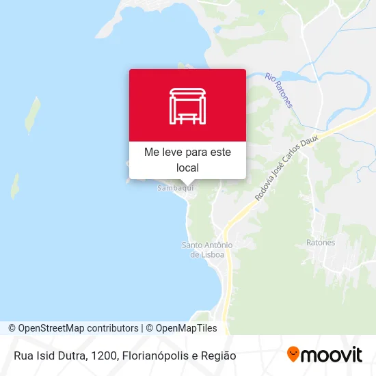 Rua Isid Dutra, 1200 mapa