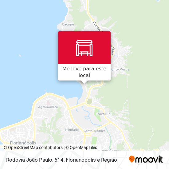 Rodovia João Paulo, 614 mapa