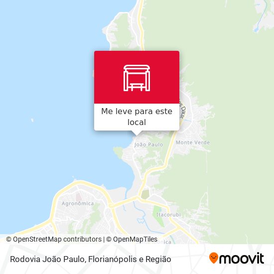 Rodovia João Paulo mapa