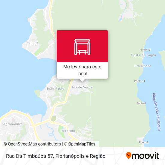 Rua Da Timbaúba 57 mapa