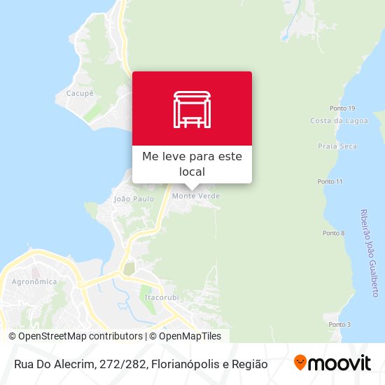 Rua Do Alecrim, 272/282 mapa