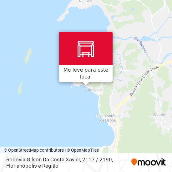 Rodovia Gilson Da Costa Xavier, 2117 / 2190 mapa