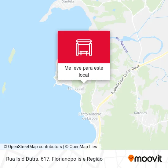 Rua Isid Dutra, 617 mapa