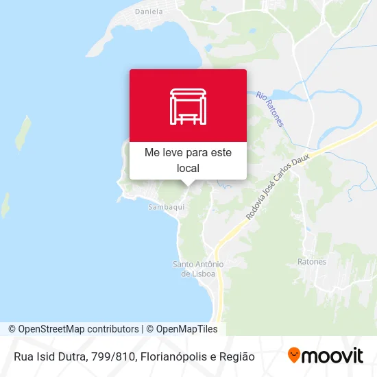 Rua Isid Dutra, 799/810 mapa