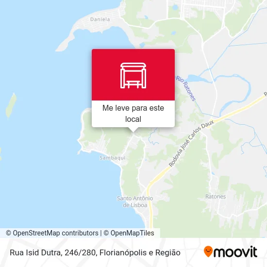 Rua Isid Dutra, 246/280 mapa