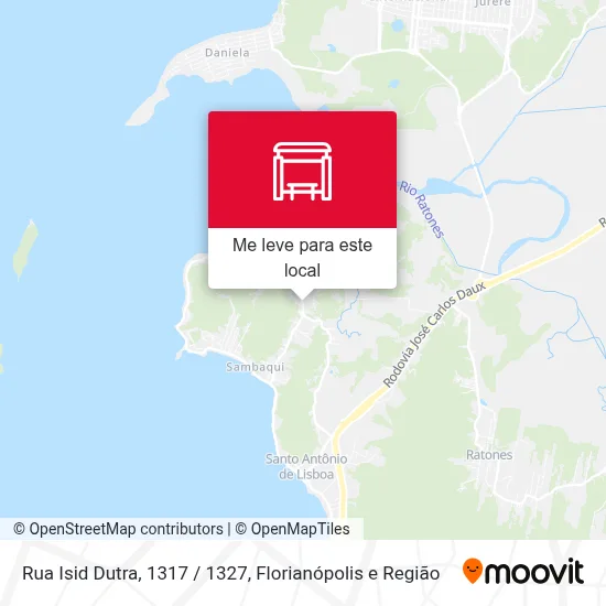 Rua Isid Dutra, 1317 / 1327 mapa
