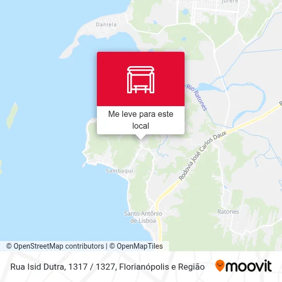 Rua Isid Dutra, 1317 / 1327 mapa