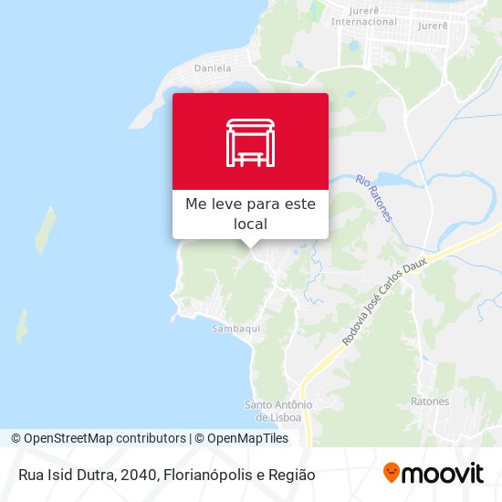 Rua Isid Dutra, 2040 mapa