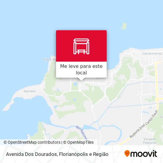 Avenida Dos Dourados mapa