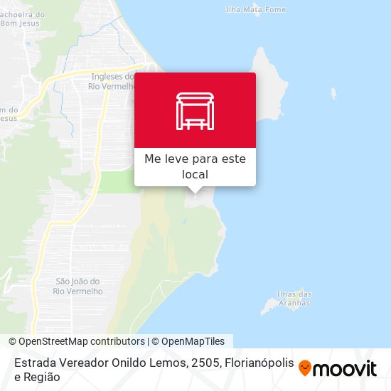 Estrada Vereador Onildo Lemos, 2505 mapa