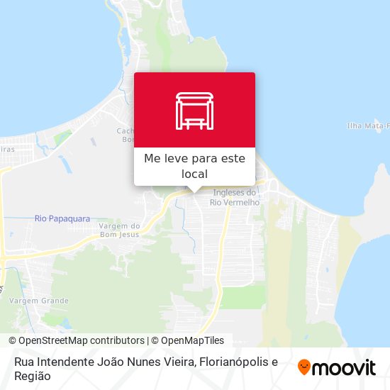Rua Intendente João Nunes Vieira mapa