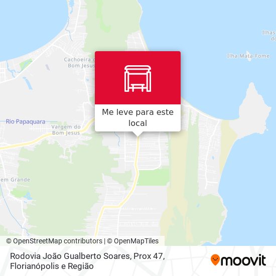 Rodovia João Gualberto Soares, Prox 47 mapa