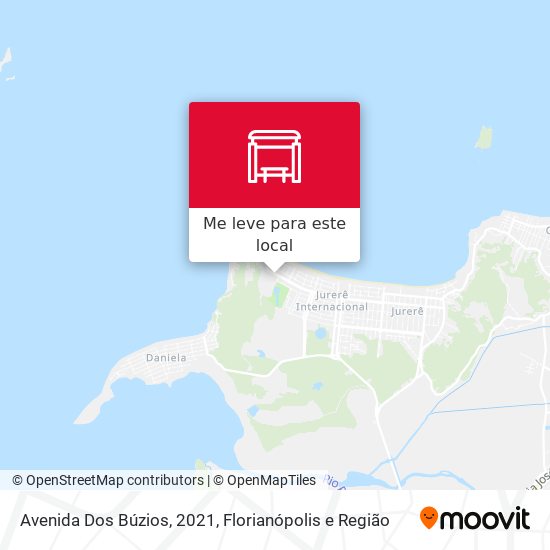 Avenida Dos Búzios, 2021 mapa