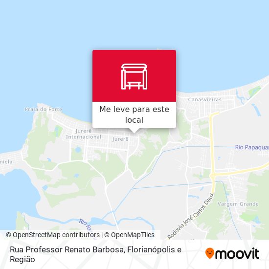 Rua Professor Renato Barbosa mapa