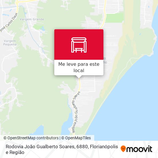 Rodovia João Gualberto Soares, 6880 mapa