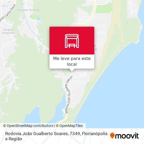 Rodovia João Gualberto Soares, 7349 mapa