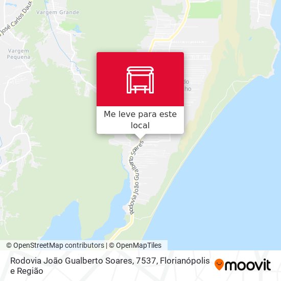 Rodovia João Gualberto Soares, 7537 mapa