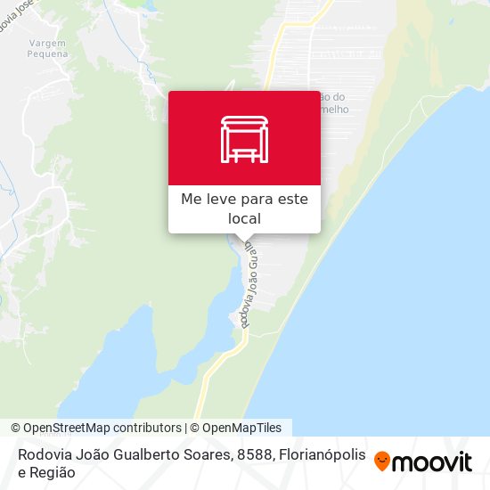 Rodovia João Gualberto Soares, 8588 mapa