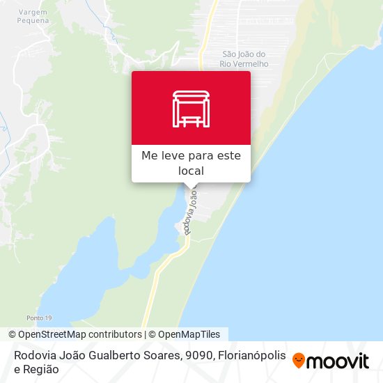 Rodovia João Gualberto Soares, 9090 mapa