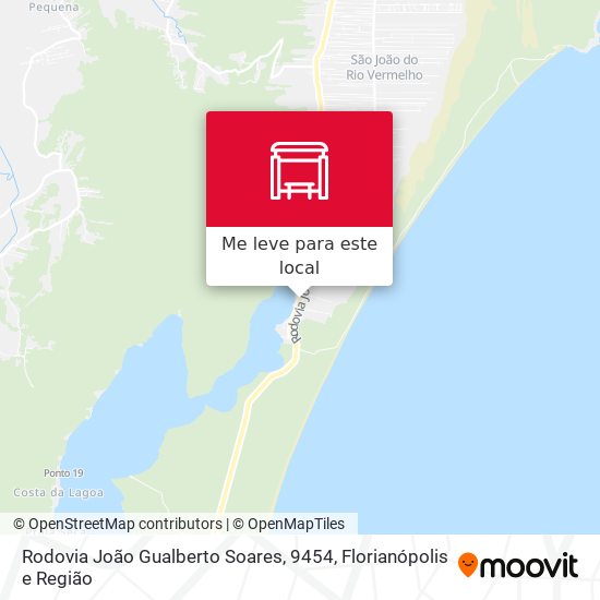 Rodovia João Gualberto Soares, 9454 mapa