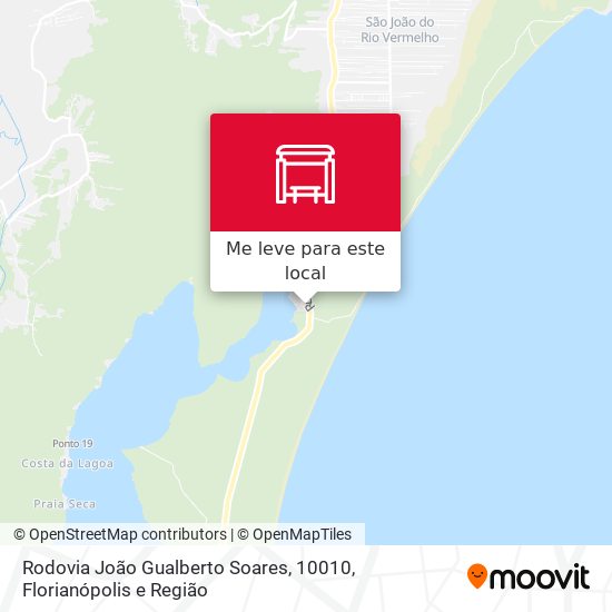 Rodovia João Gualberto Soares, 10010 mapa