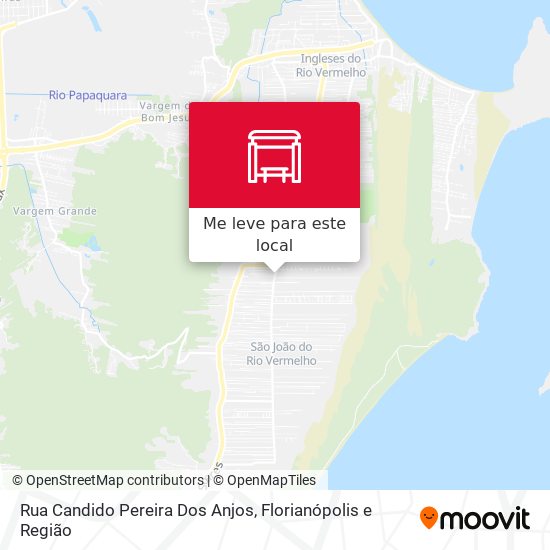 Rua Candido Pereira Dos Anjos mapa