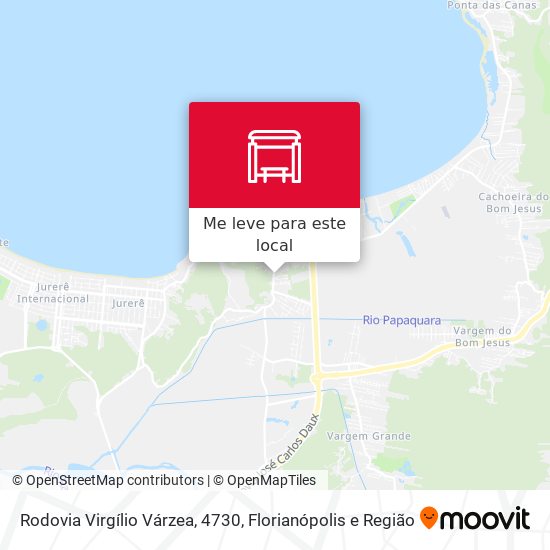 Rodovia Virgílio Várzea, 4730 mapa